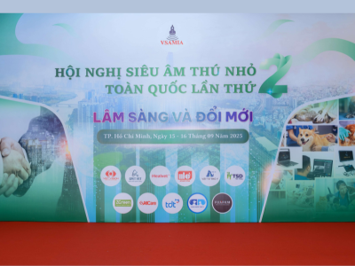 HỘI NGHỊ SIÊU ÂM THÚ NHỎ TOÀN QUỐC LẦN THỨ 2 – DIỄN RA NGÀY 15–16/09/2025 TẠI TP. HỒ CHÍ MINH